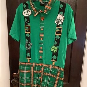 BNWT One piece fabulous fun Irish jumpsuit